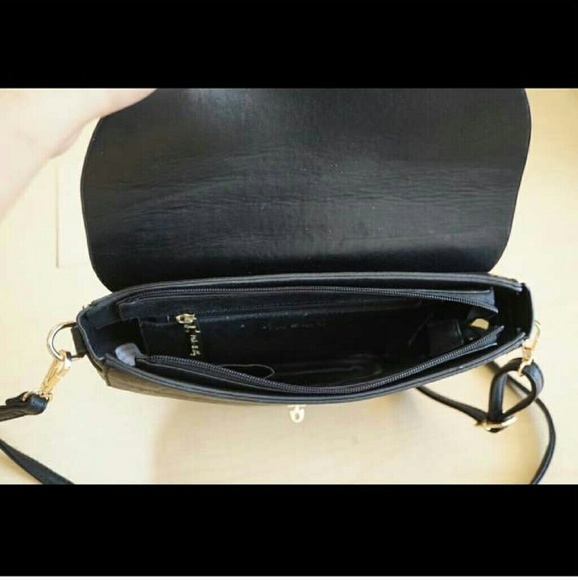 NWT Black half moon crossbody - Picture 2 of 2